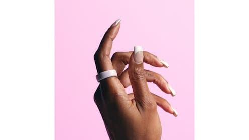 Oura Ring 4 Ceramic Petal (Includes Free Size Kit)