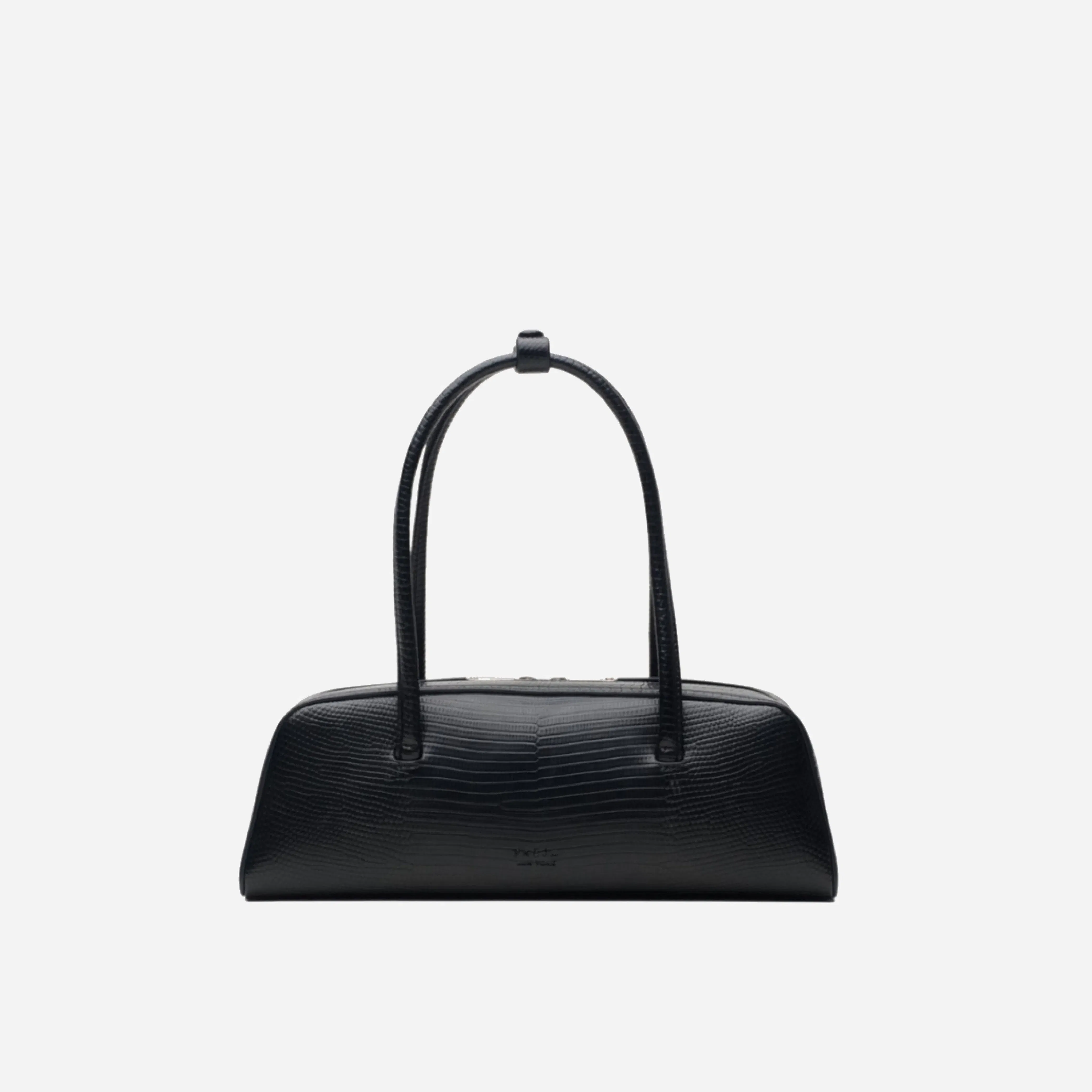 Freja Mercer Bag Black Lizard