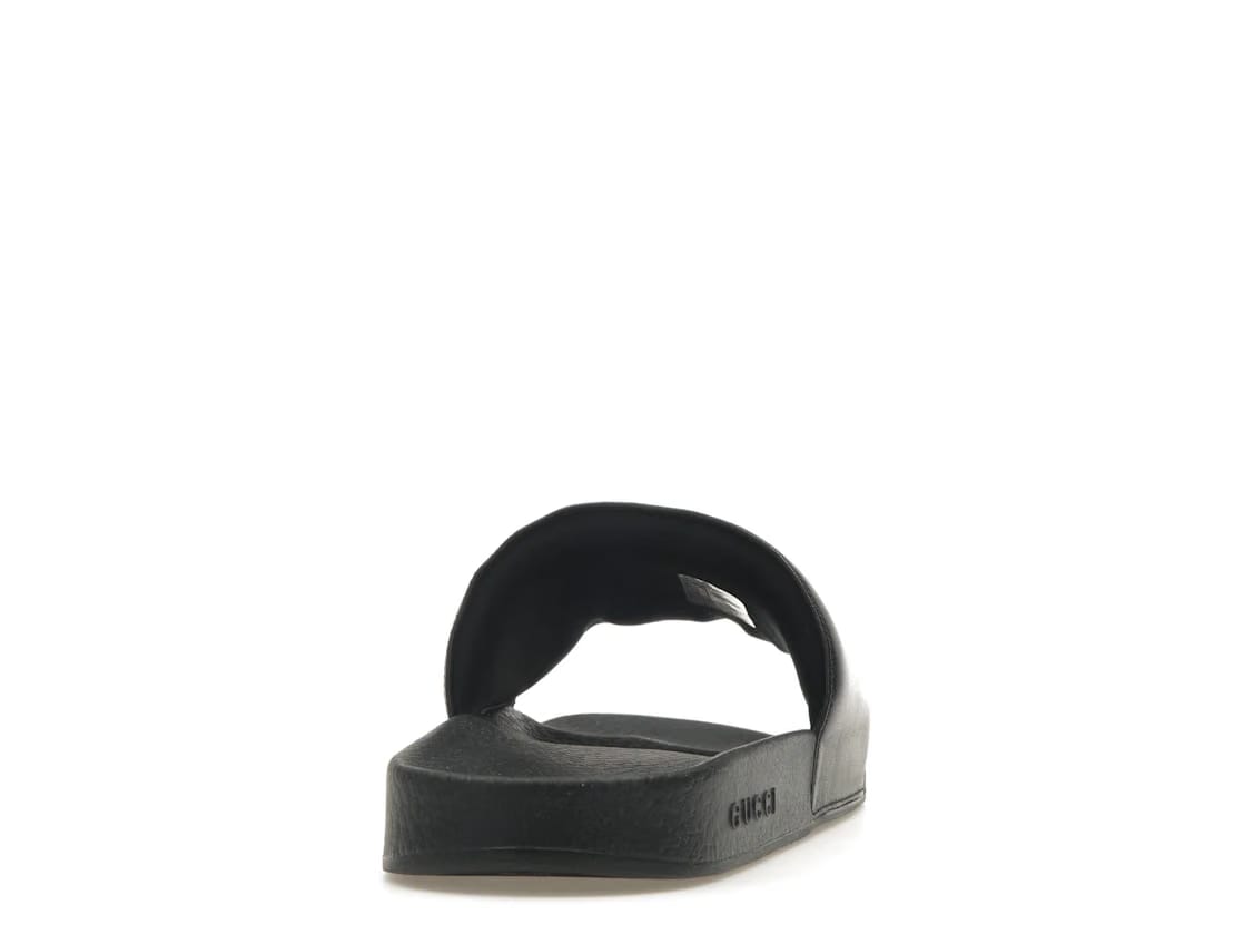 Gucci Slide Interlocking G Leather Black
