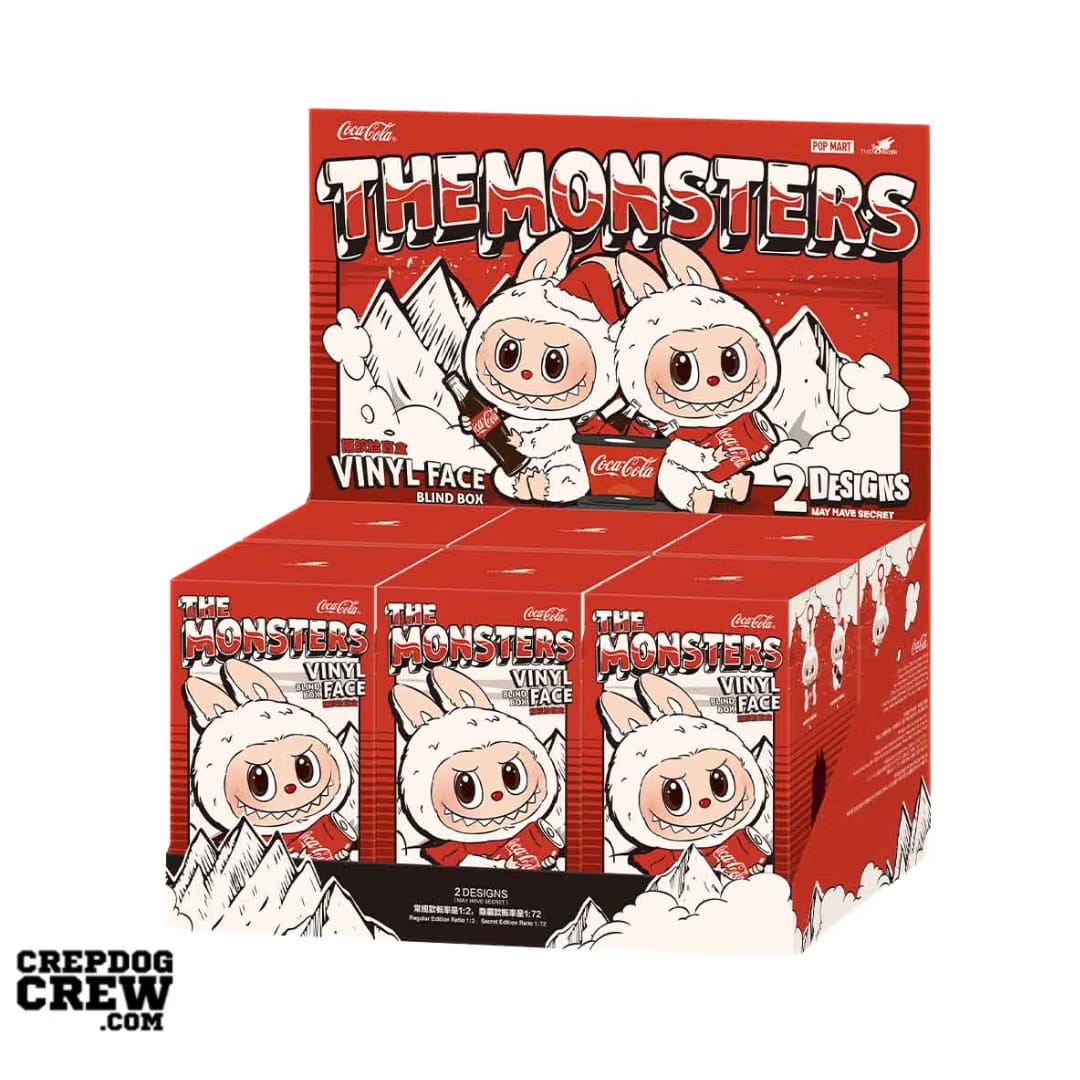 Pop Mart Labubu The Monsters Coca Cola Series Vinyl Face Sealed Case (Pack of 6)