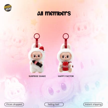 Pop Mart Labubu The Monsters Coca Cola Series Vinyl Face Sealed Case (Pack of 6)