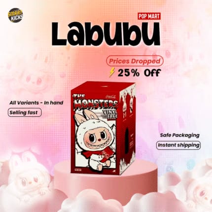 Pop Mart Labubu The Monsters Coca Cola Series Vinyl Face Sealed Case (Pack of 6)