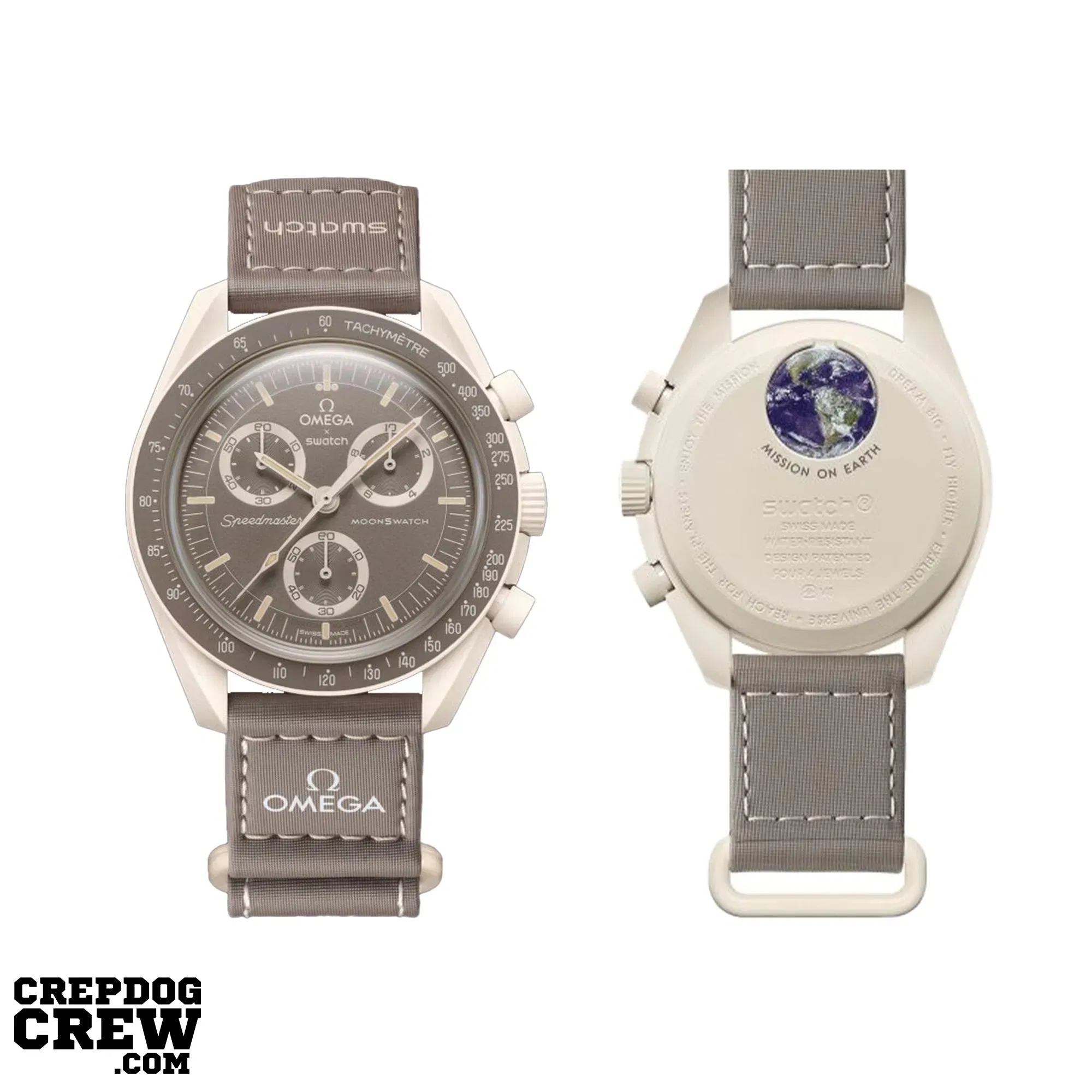 Swatch x Omega bioceramic moonswatch mission to earth set of 3