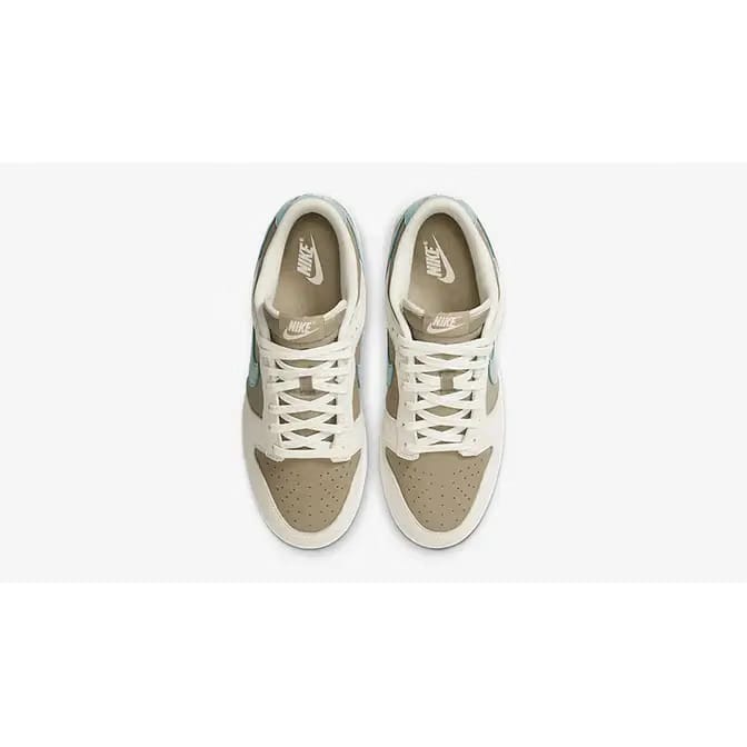 Nike Dunk Low Khaki Denim Turquoise