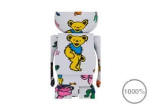 Bearbrick x Grateful Dead (Dancing Bear) 1000%