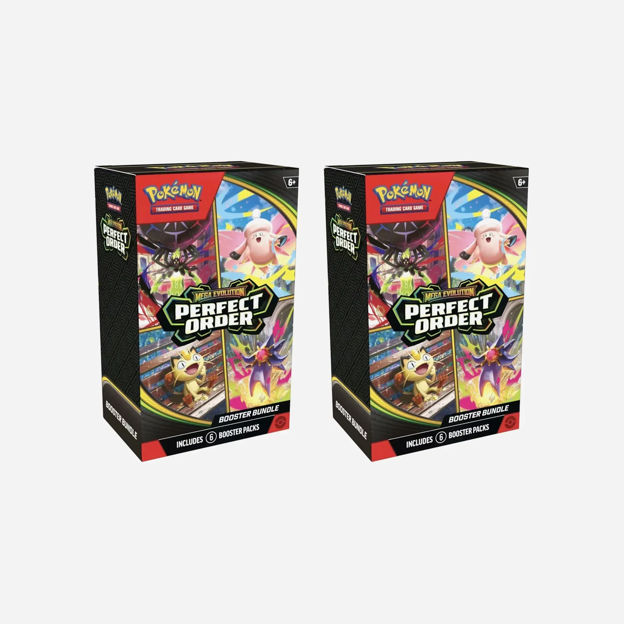 2026 Pokemon Mega Perfect Order Booster Bundle 2x Lot