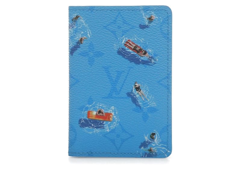 Louis Vuitton Pool Pocket Organizer Blue Lagoon