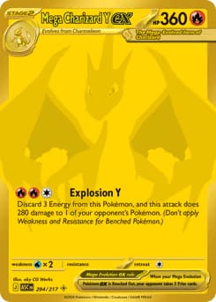 2026 Pokemon Mega Charizard Y ex Tin 4x Lot