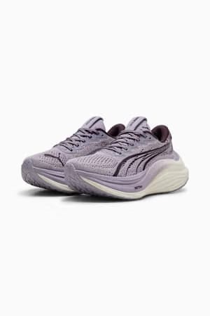 Puma MagMax NITRO 2 WMNS Running Shoes Silver Mist Apple Spritz