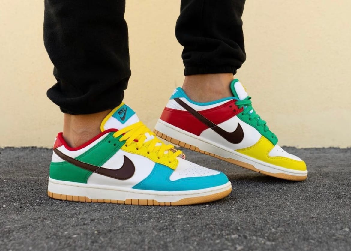 Nike Dunk Low SE GS Free 99 White (GS)