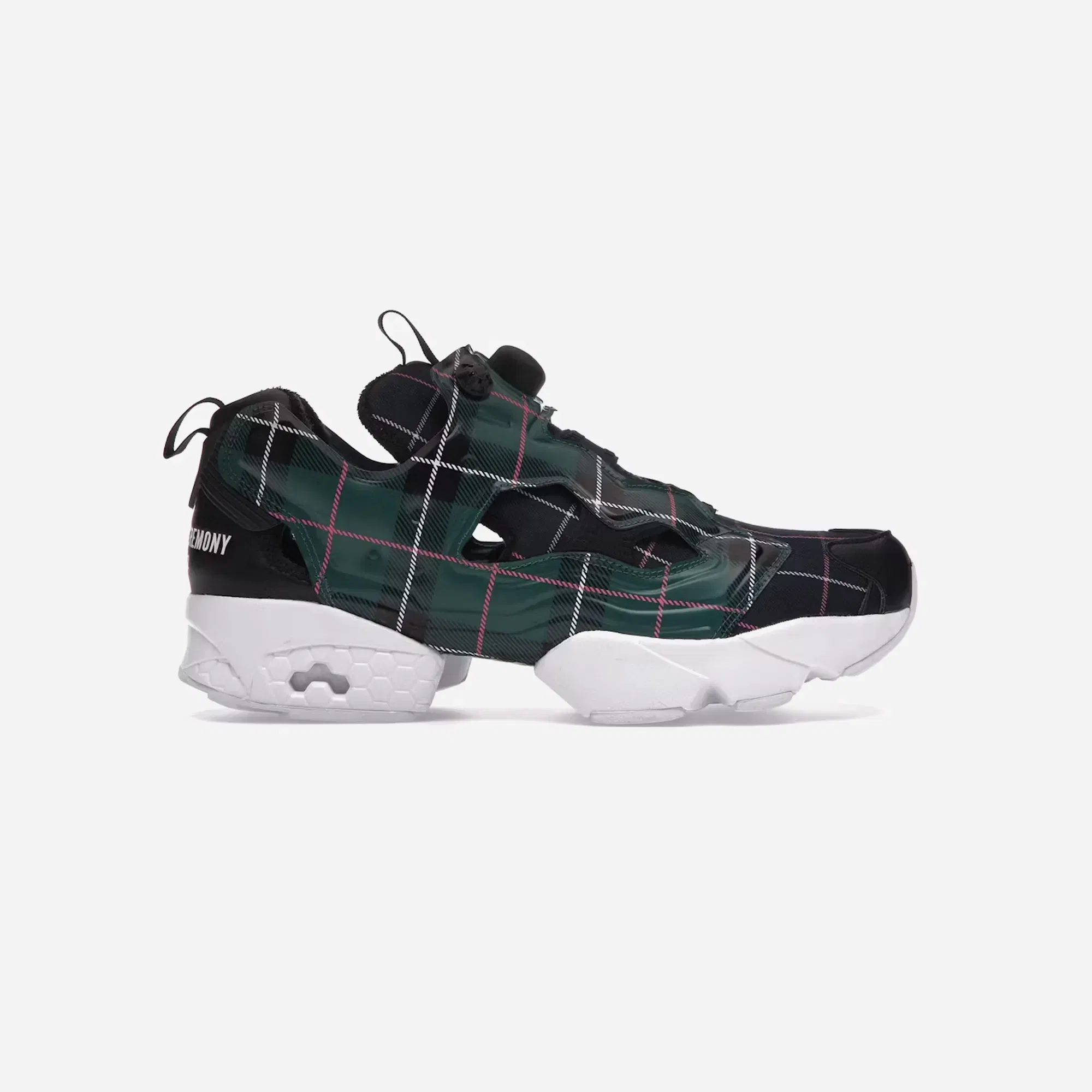 Reebok Instapump Fury Opening Ceremony Plaid Green