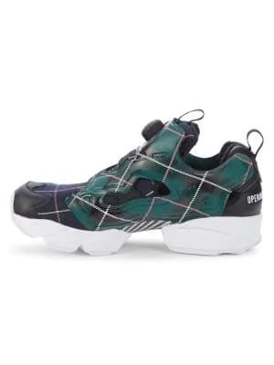 Reebok Instapump Fury Opening Ceremony Plaid Green