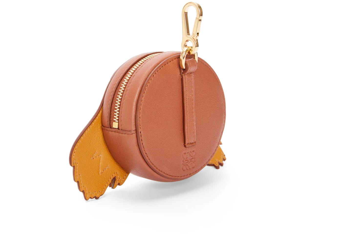 LOEWE x Howls Heen Cookie Pouch In Classic Calfskin Rust