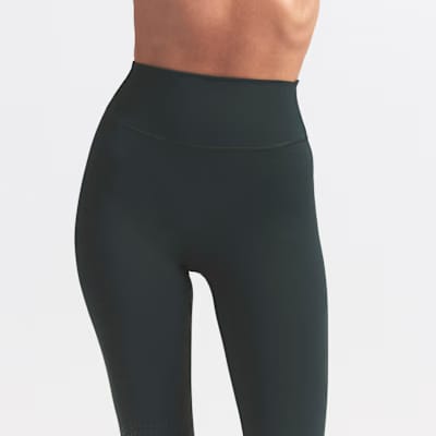 Nike x Skims Matte High-Waisted Footsie Grip Leggings Currant