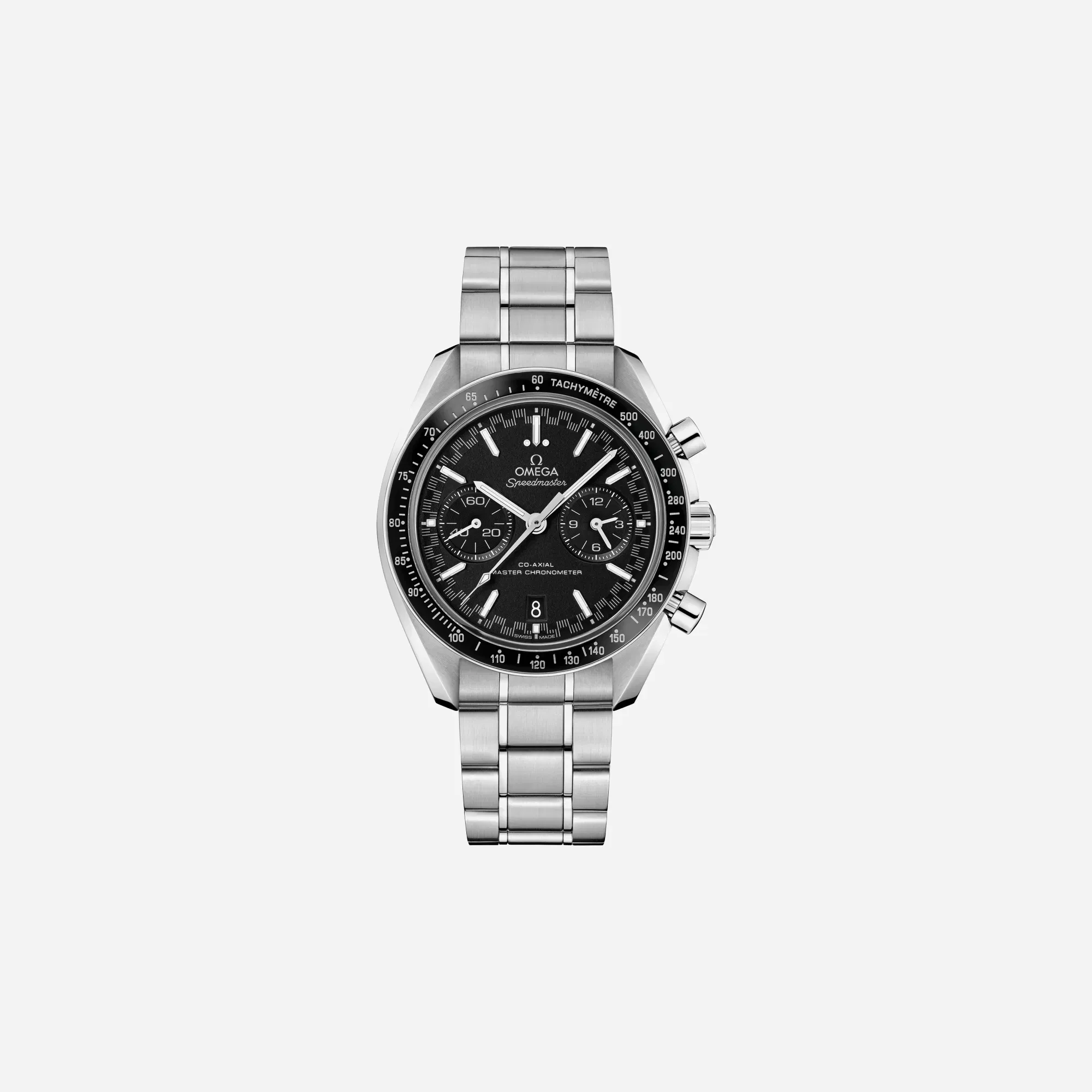 Omega Speedmaster Racing Black Dial Steel Strap Watch - 329.30.44.51.01.001