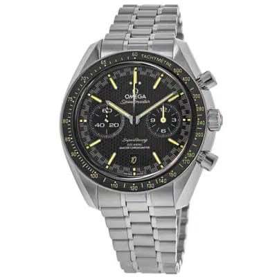 Omega Speedmaster Racing Black Dial Steel Strap Watch - 329.30.44.51.01.001