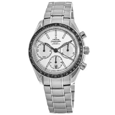 Omega Speedmaster Racing Black Dial Steel Strap Watch - 329.30.44.51.01.001
