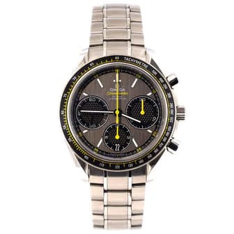 Omega Speedmaster Racing Black Dial Steel Strap Watch - 329.30.44.51.01.001