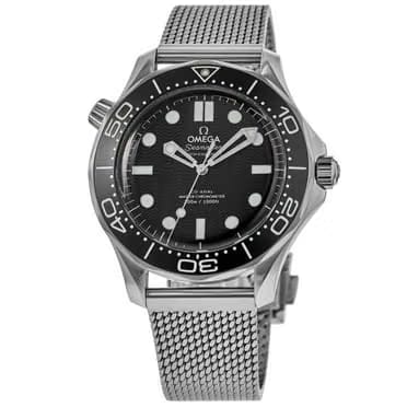 Omega Seamaster Diver 300M Green Dial Stainless Steel Strap Watch - 210.30.42.20.10.001