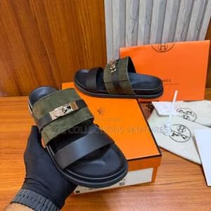 Hermes Jackson Sandal Marron Ebène