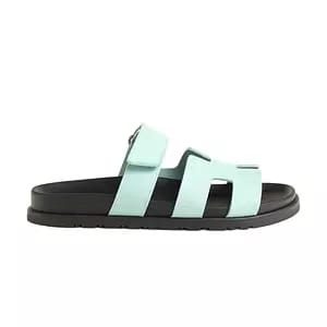 Hermes Junior Sandal Bleu Turquin