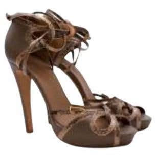 Hermes Kazimir Sandal Brun Fume