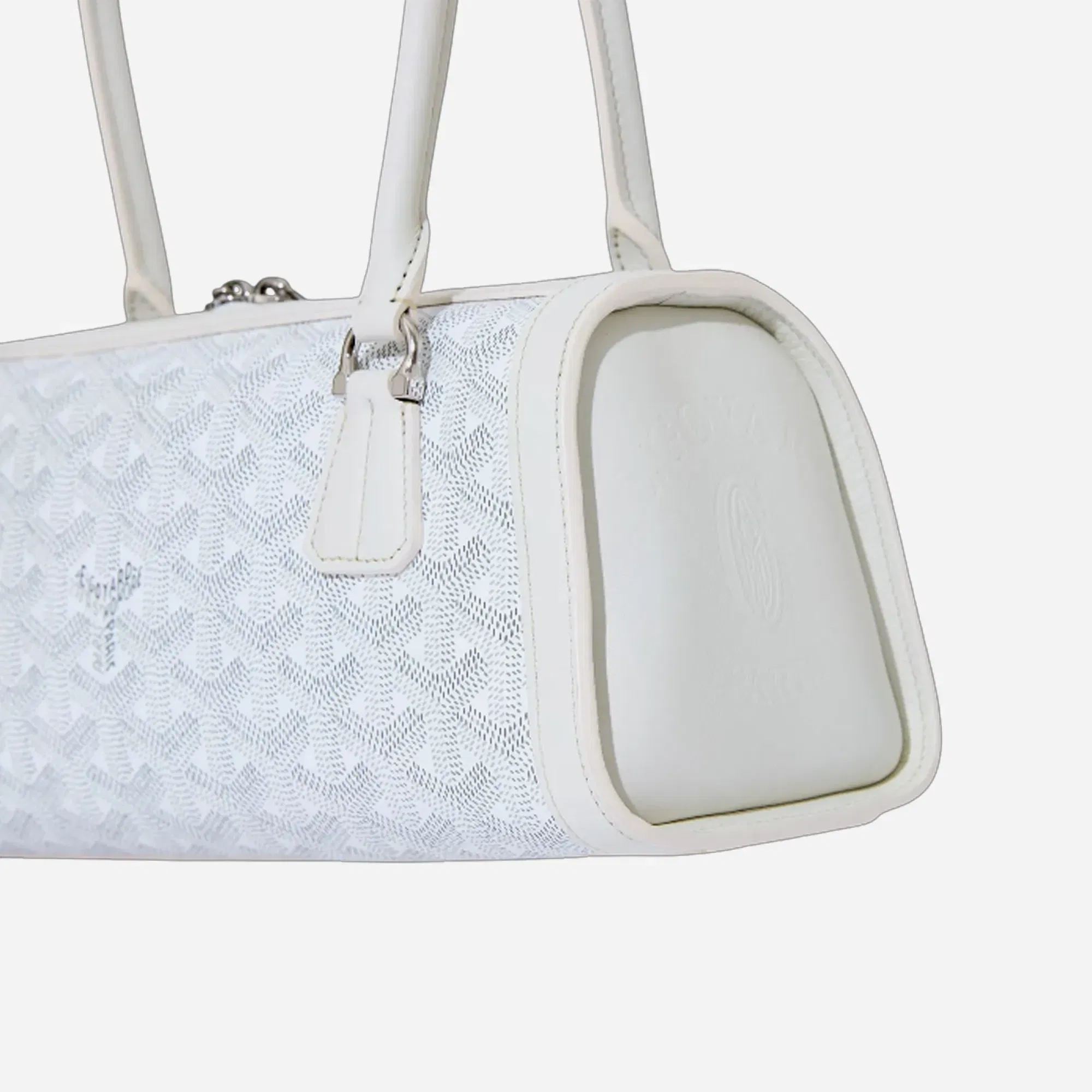 Goyard Bonbonniere Bag White