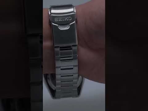 Seiko 5 Sports SKX SNZH5 Blacktone Redux Black Dial Stainless Steel Watch - SRPK99K1