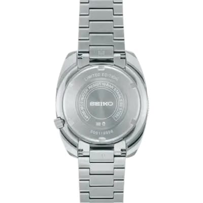 Seiko 5 Sports Pepper Black 1968 Recreation Limited Edition Black Dial Stainless Steel Watch - SRPL05K1