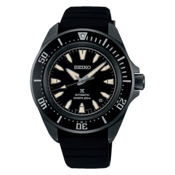 Seiko Prospex Save The Ocean King Samurai Blue Dial Silicon Strap Watch - SRPF79K1