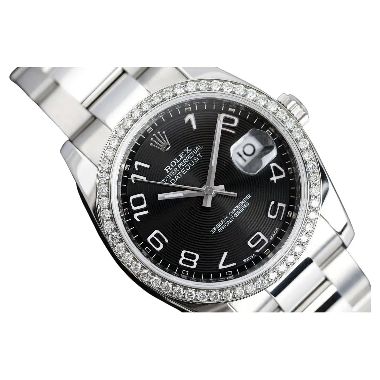 Seiko Premier Date Calendar Roman Numerals Dial Stainless Steel Watch - SXDG57P1
