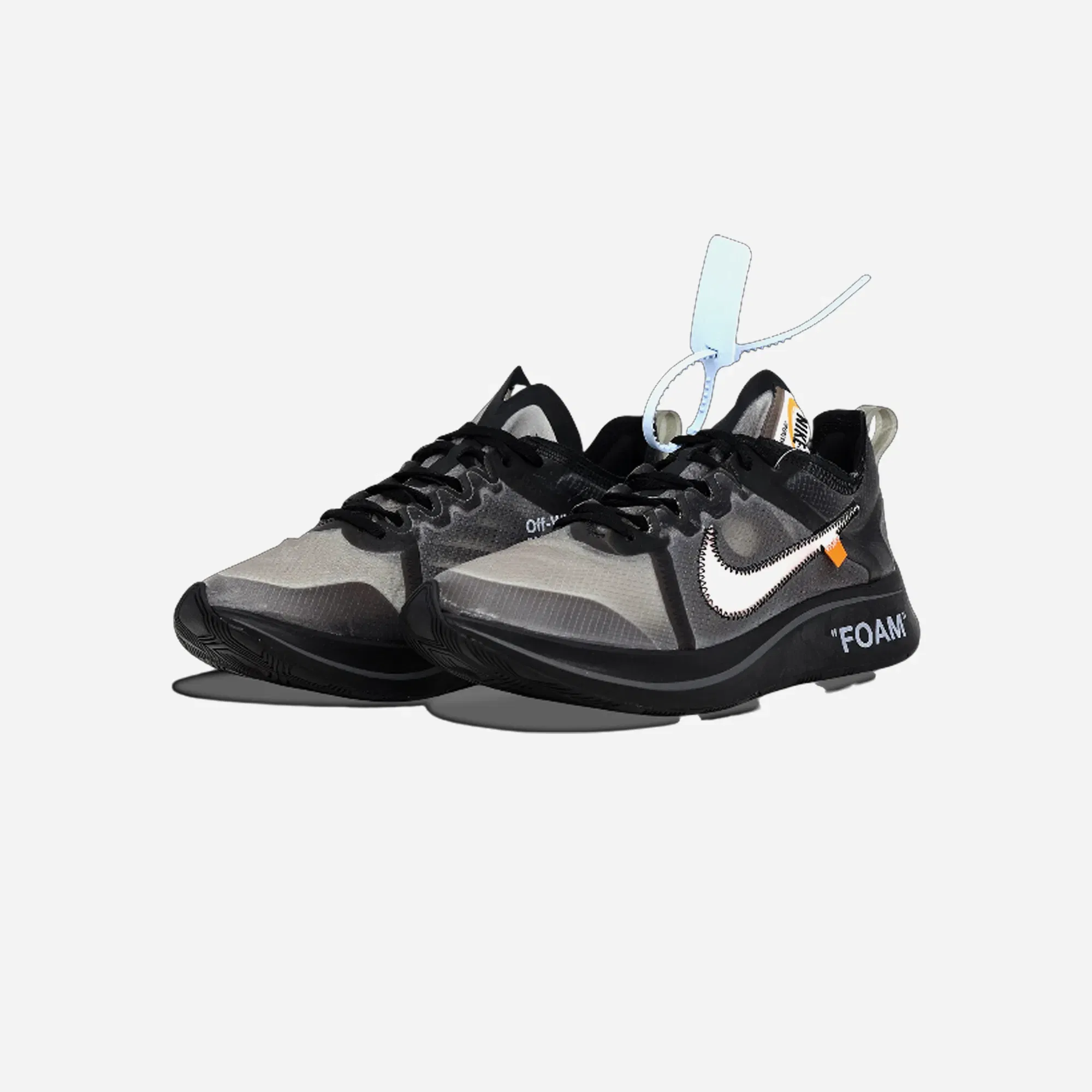 Nike Zoom Fly Off-White Black Silver