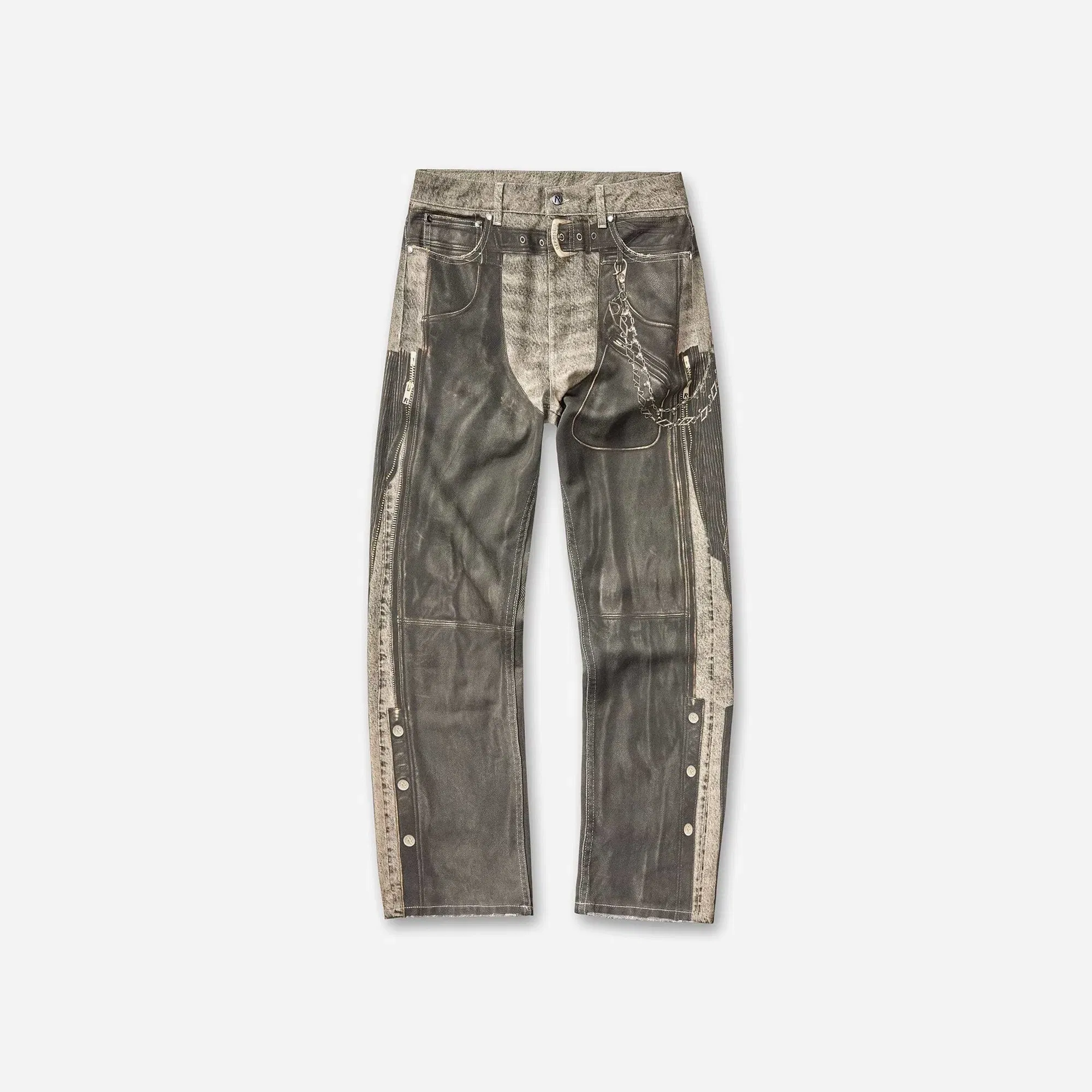 Represent Shotgun Chaps Denim Grey SS26