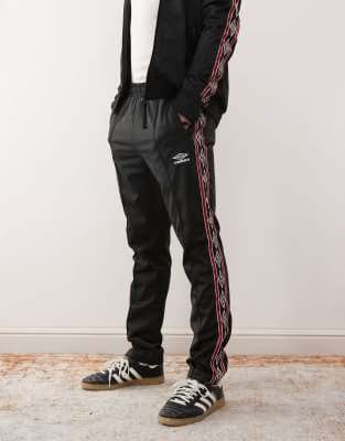 Represent Taped Track Pant Jet Black SS26