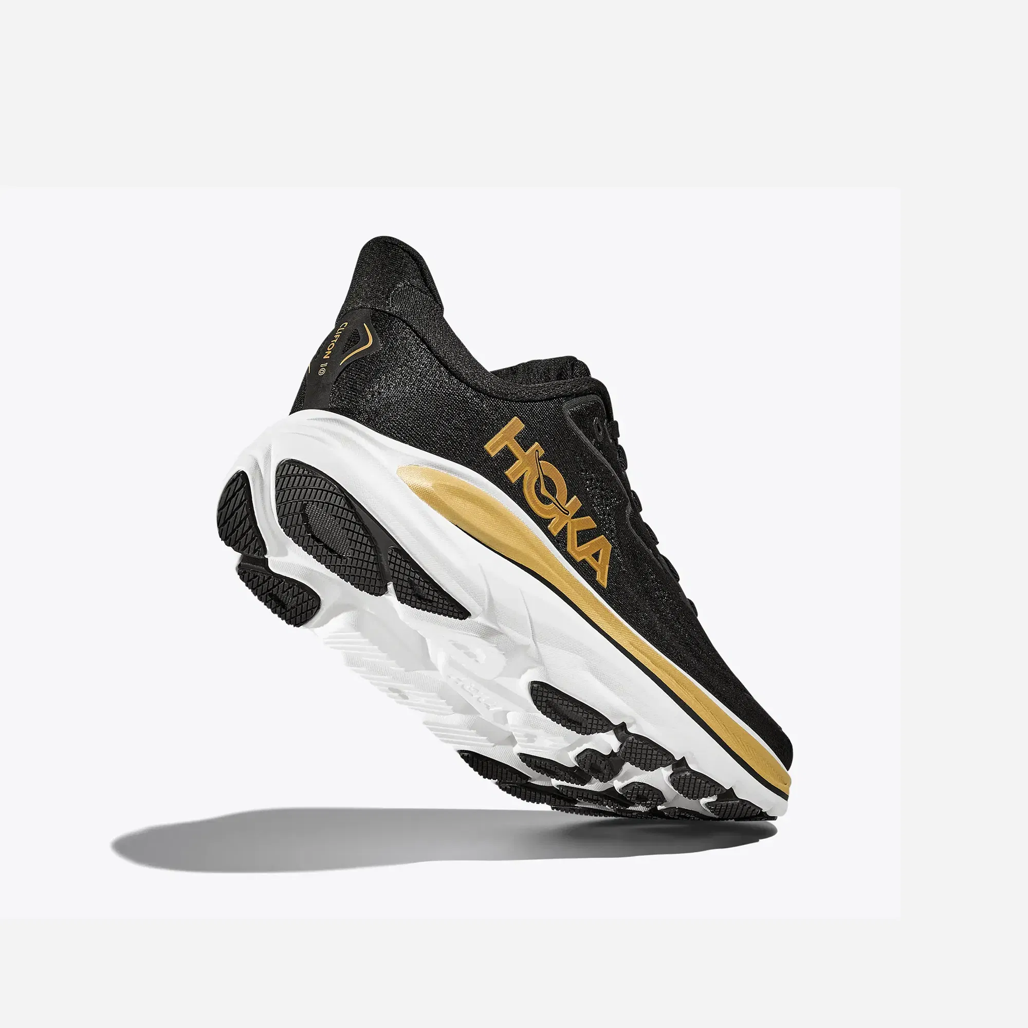 Hoka Clifton 10 Black Gold Regular WMNS