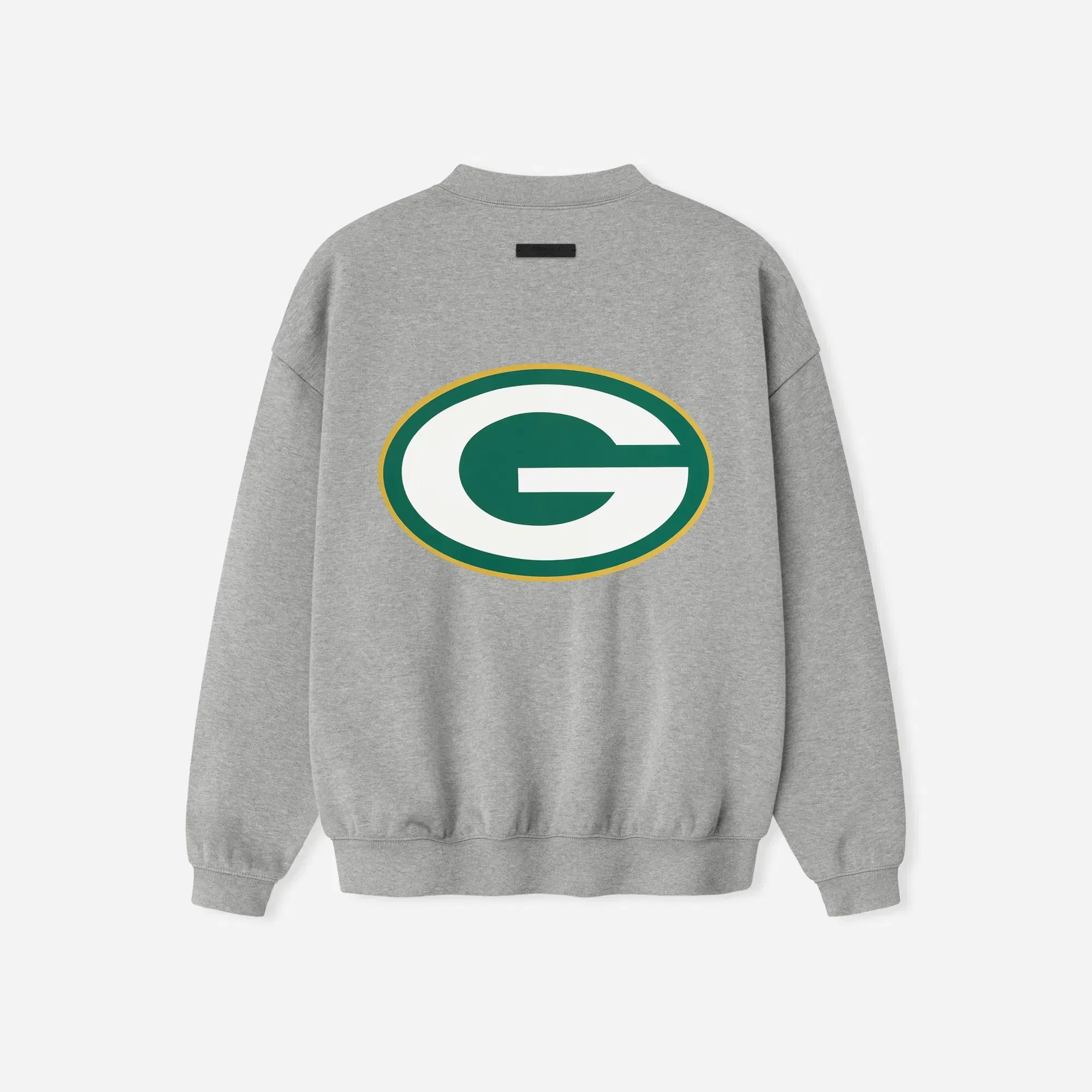 Fear Of God Essentials Packers Sport Crewneck Concrete Heather