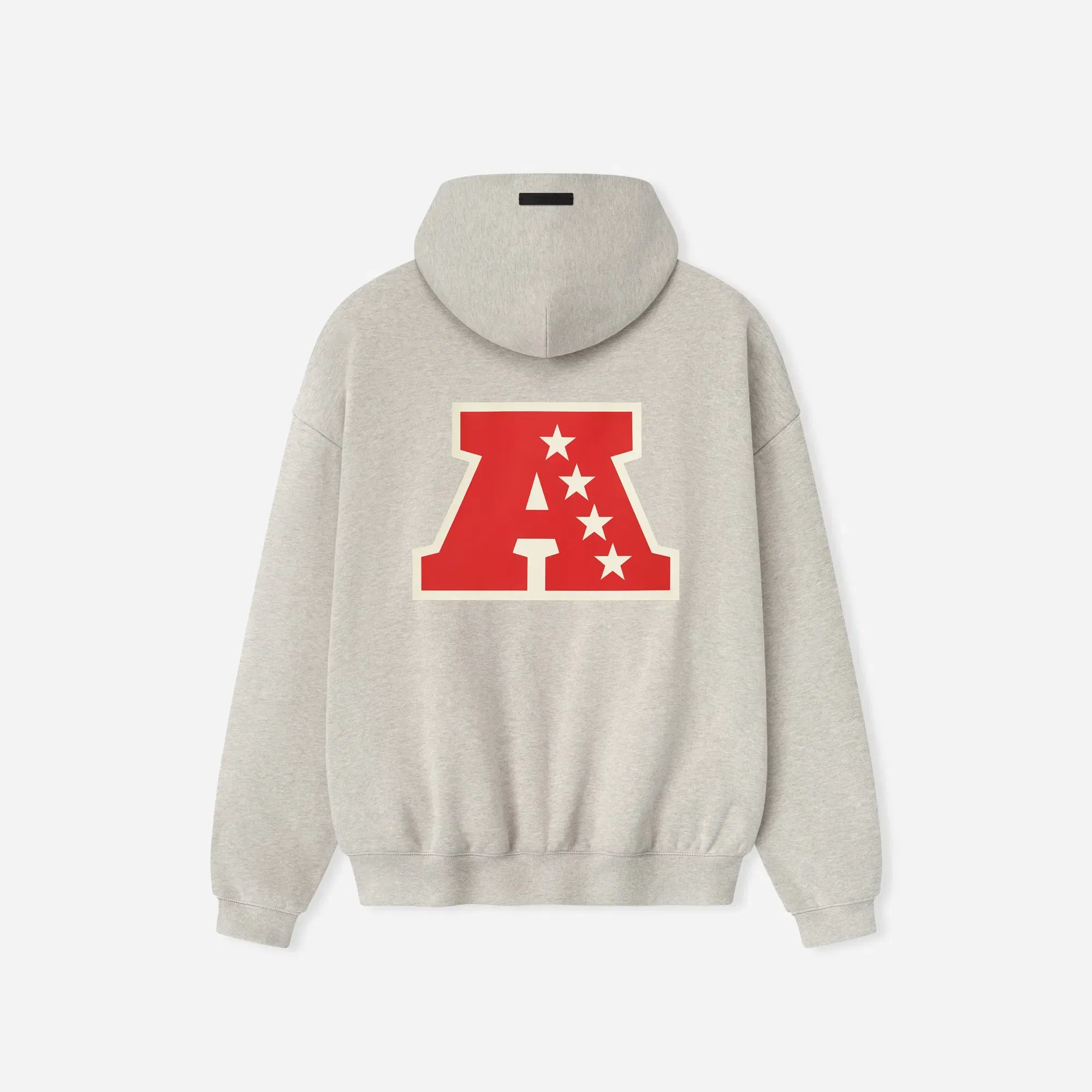 Fear Of God Essentials American Sport Hoodie Heather Stone