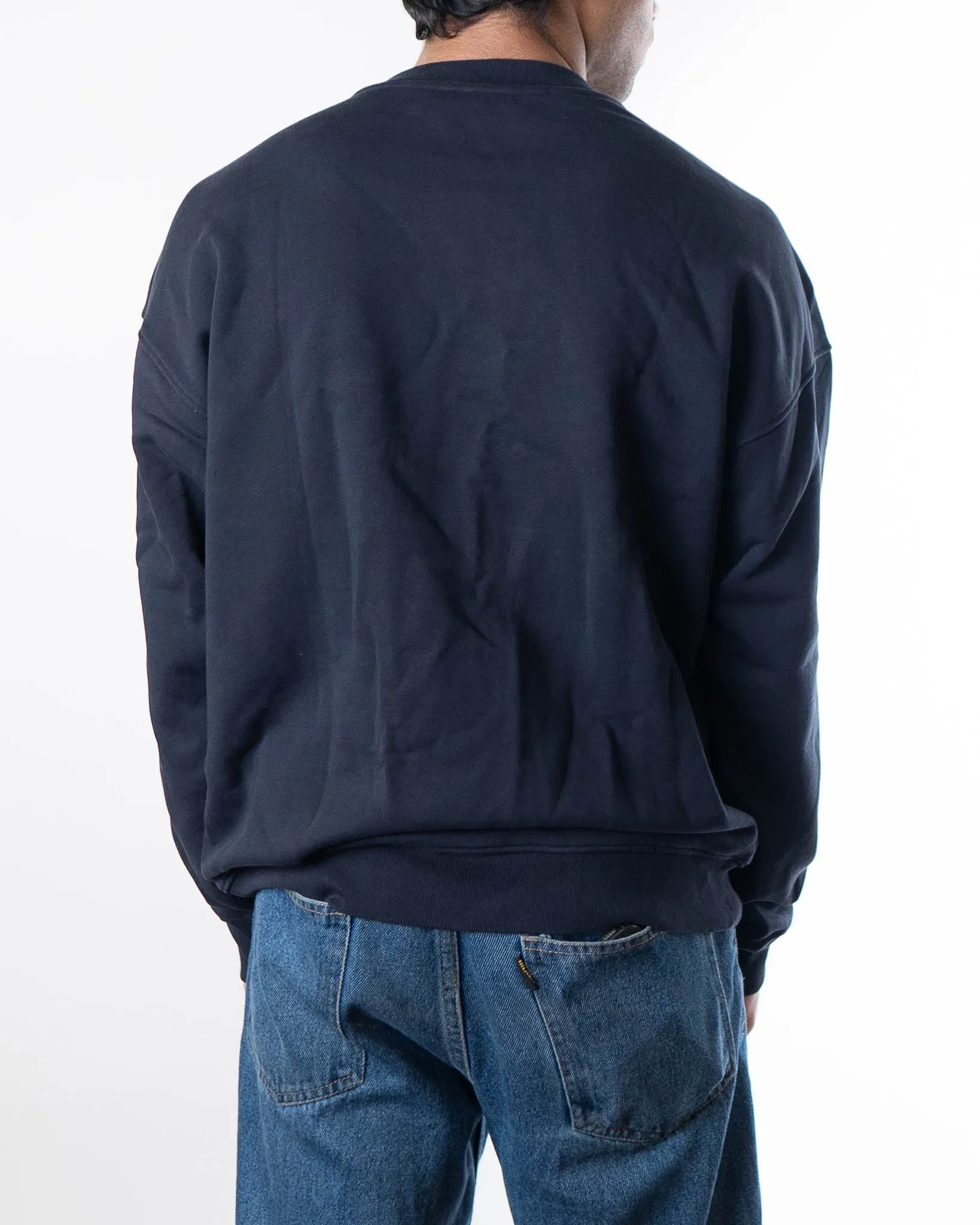 Moschino Double Question Mark Sweatshirt -Navy (M)