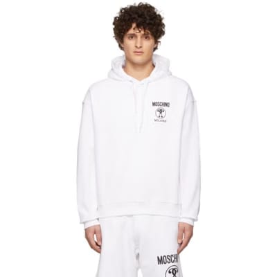 Moschino Double Question Mark Sweatshirt -Navy (M)