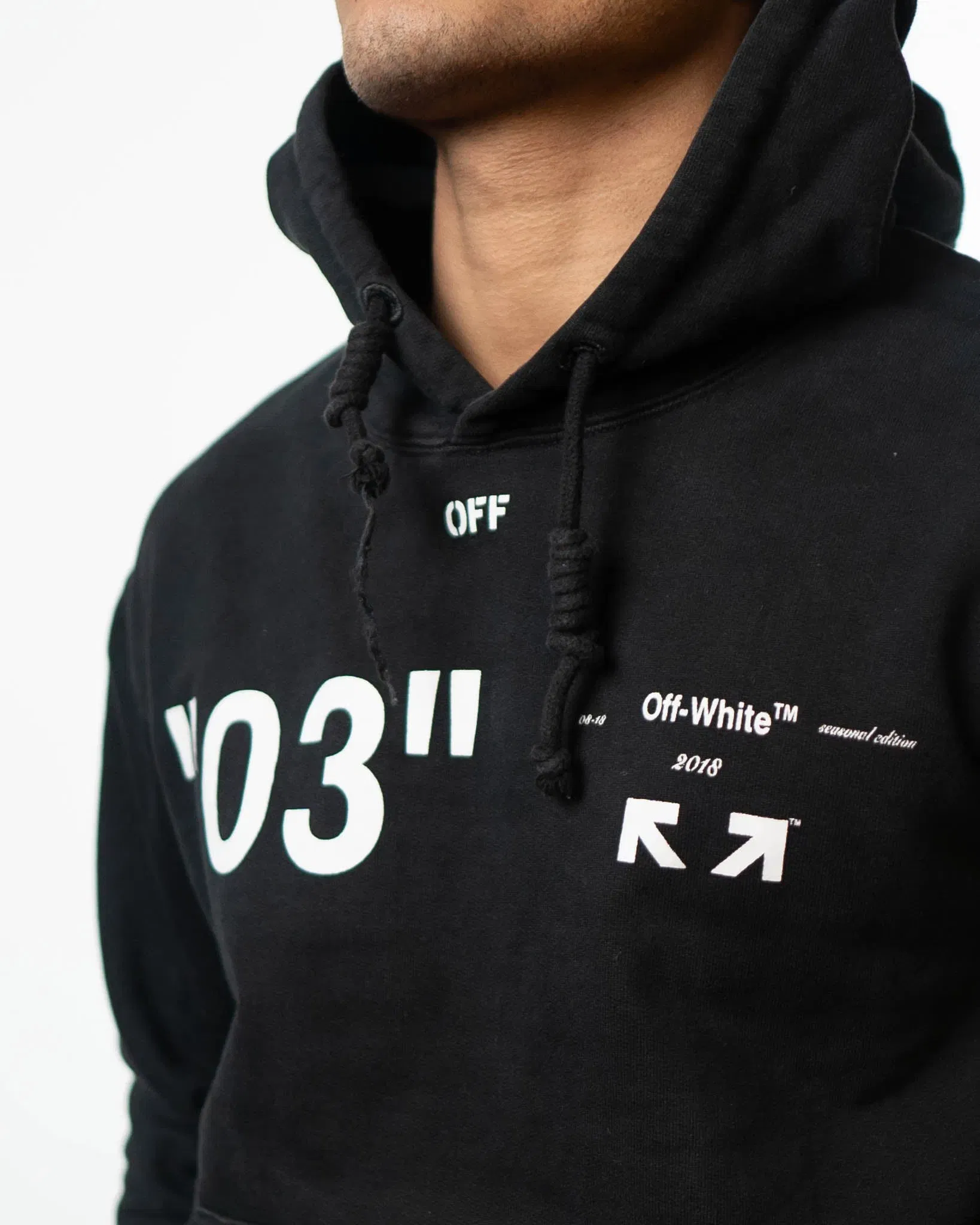 Off-White 03 Hoodie Black (S)
