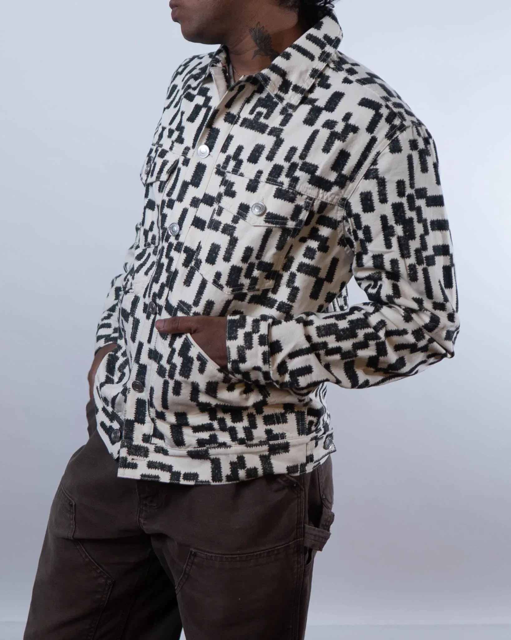 Isabel Marant Jango Cotton Shirt Jacket (S)