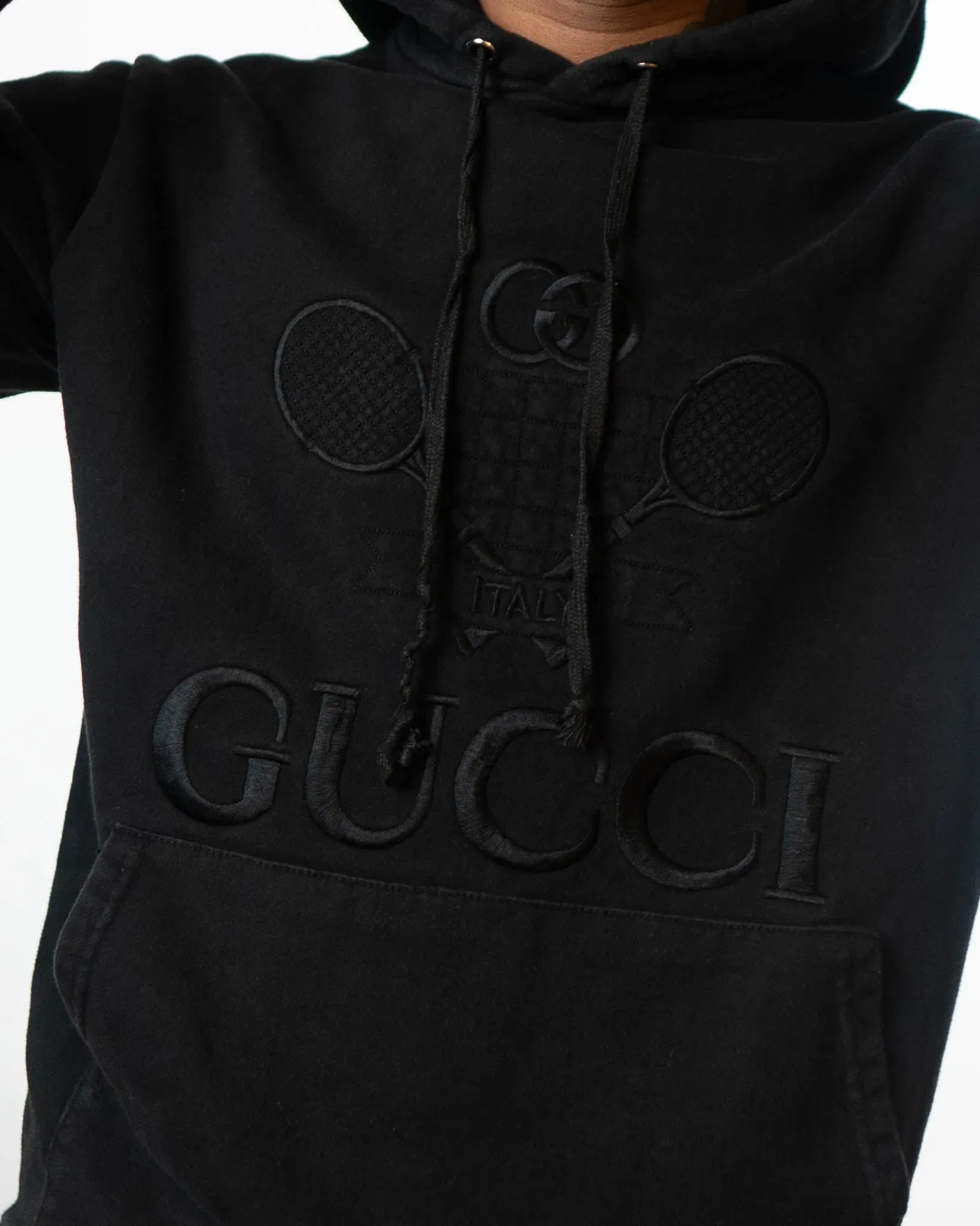 Gucci Tennis Club Black Hoodie (XL)