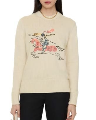 Burberry Cashmere Sweater - Navy (M)
