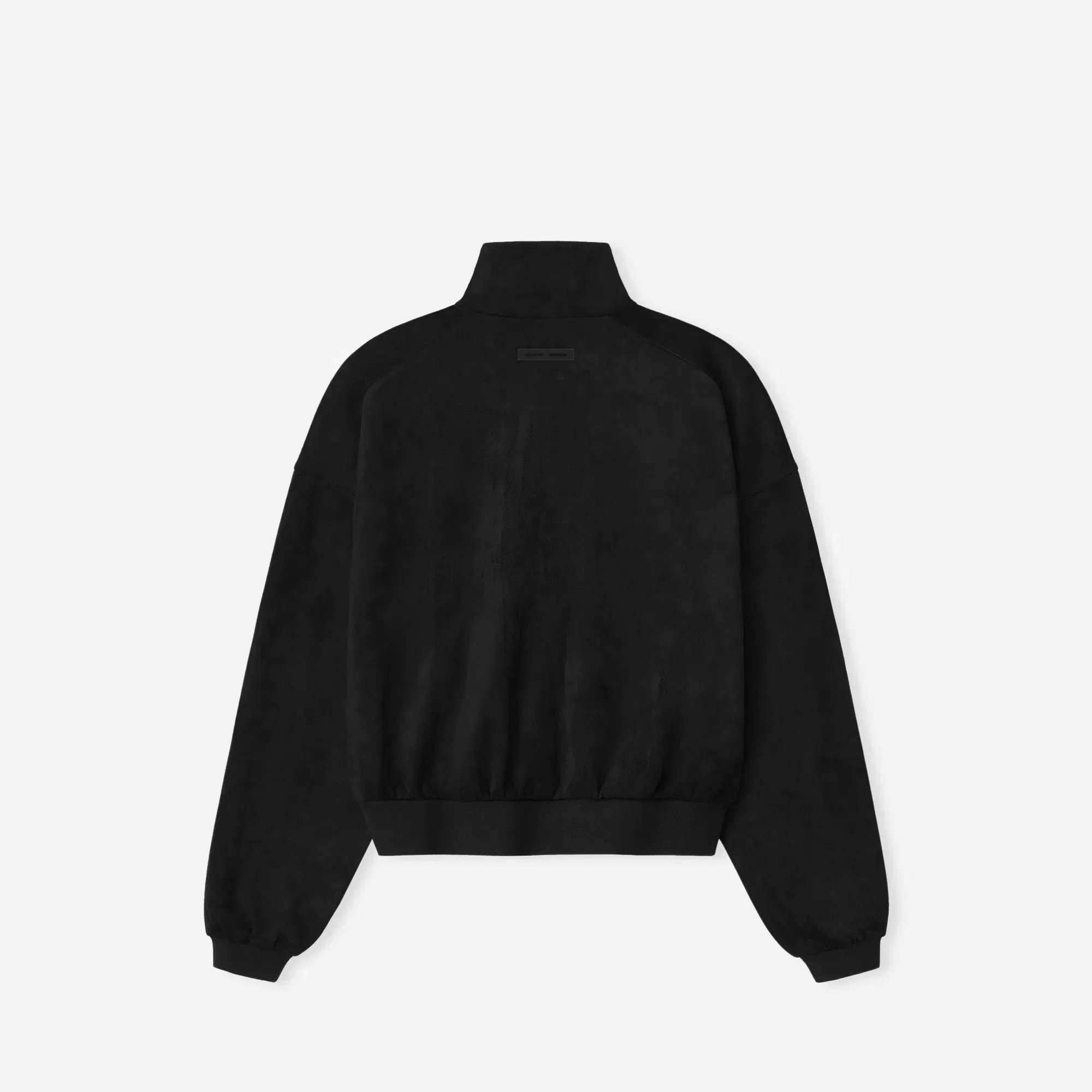 Fear Of God Essentials Suede Fleece Vintage Track Jacket Vintage Black WMNS