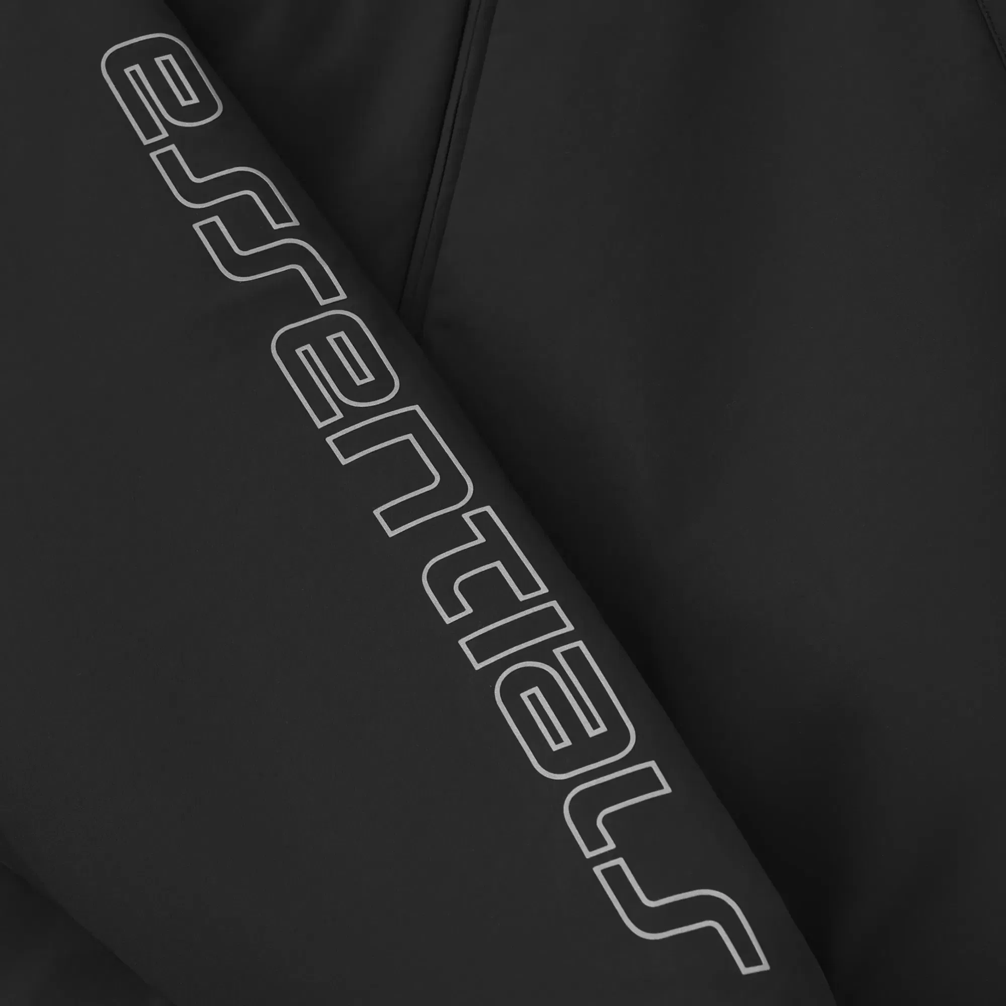Fear Of God Essentials Tech Nylon Half Zip Anorak Vintage Black