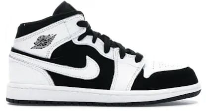 Nike Air Jordan 1 Mid White Pollen Black