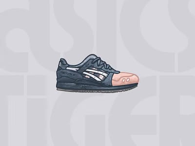 Asics Gel-Lyte III Ronnie Fieg Salmon Toe 2.0 Special Box
