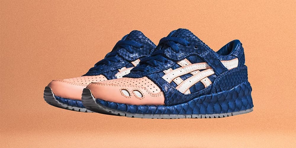 Asics Gel-Lyte III Ronnie Fieg Salmon Toe 2.0 Special Box