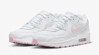 Nike Air Max 90 Leather Rainbow Salmon GS