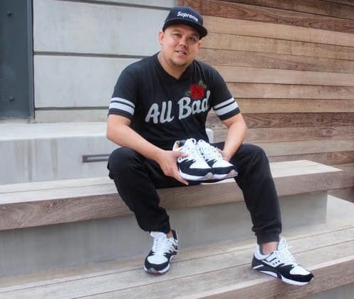 Saucony Grid 9000 Originators Dj Delz Miami Nights